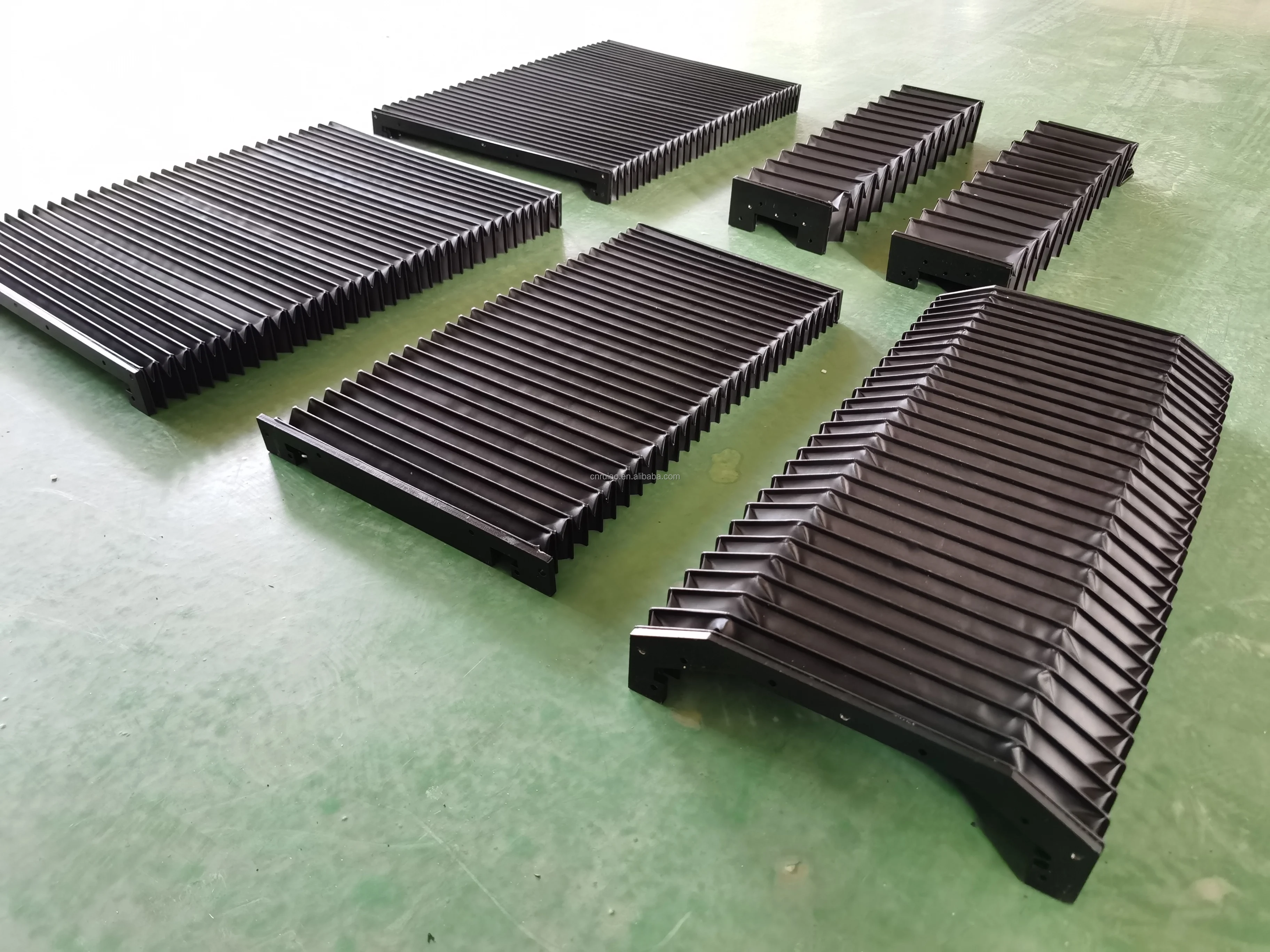 CNC Plasma Table Covers Guard Shield Accordion Machine Bellows Cover Sewn Flat Covers