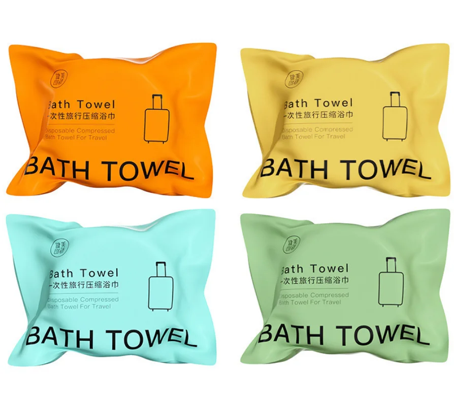 1pc Disposable Bath Towels, Large Bath Towels For Travel, Hotels