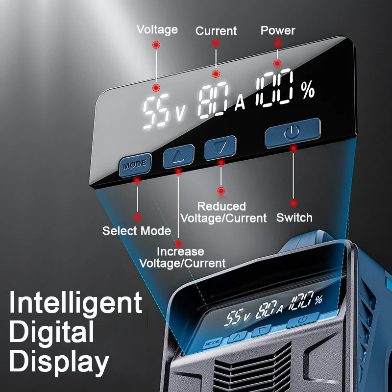 New Lithium Battery Welding Machine Rechargeable Two protection Welding Wireless Portable Battery DC Small Welding Machine