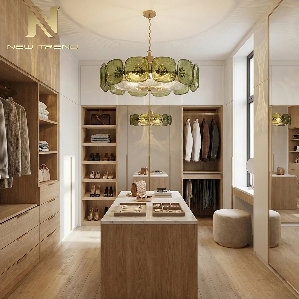 CPL-457 Artistic French Style Murano Glass Chandelier – Creative Designer LED Pendant Light for Hotel Lobby