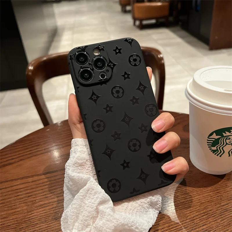 Wholesale Premium Quality Silicone Mobile Phone Accessories Phone Case for Phone  14 - China Fashion Brand Simple Black Elements and Personality Fashion Phone  Case price