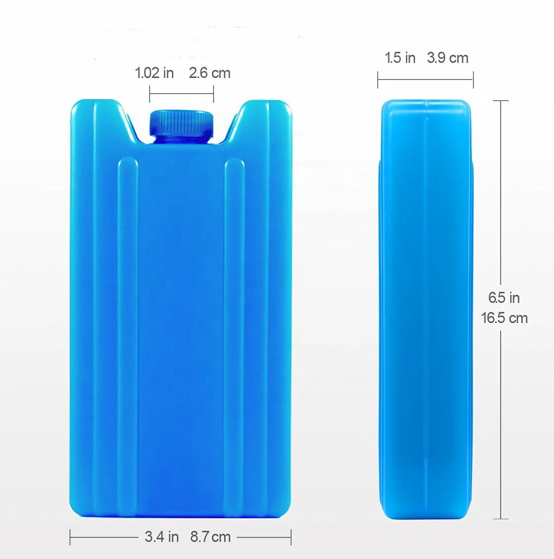 Wholesale BPA Free Reusable Ice  Pack Flask for Smuggler Alcohol