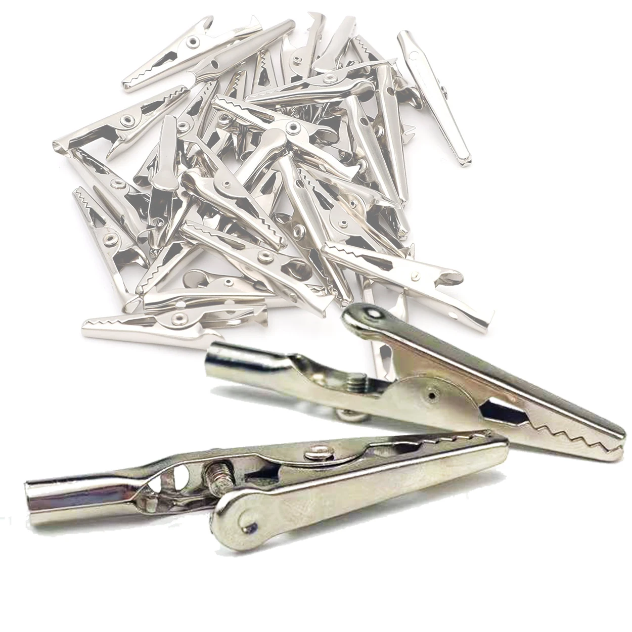 Лидер продаж оптовая продажа металлический зажим 10Amp типа «крокодил» кабель соединяемый с банановым штекером 4