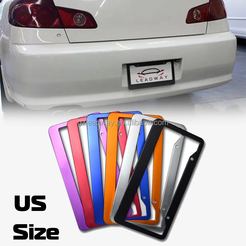 Wholesale Stainless Steel Car Number License Plate Frame Car License