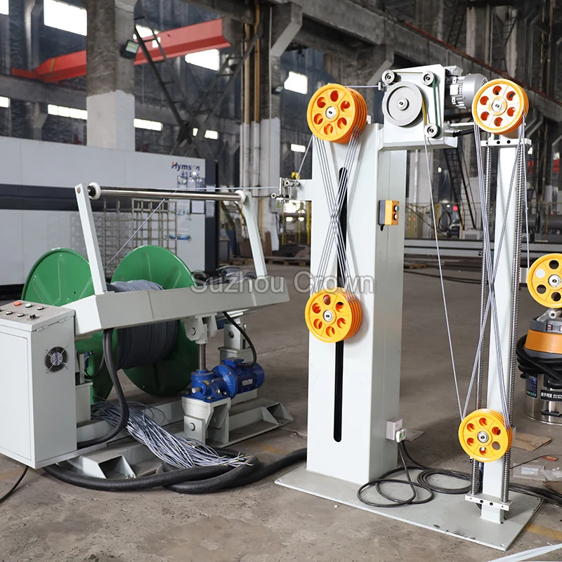 Cable Manufacturing Machinery Fully Automatic Power Cord Production Line Euro Power Plug Making Machine