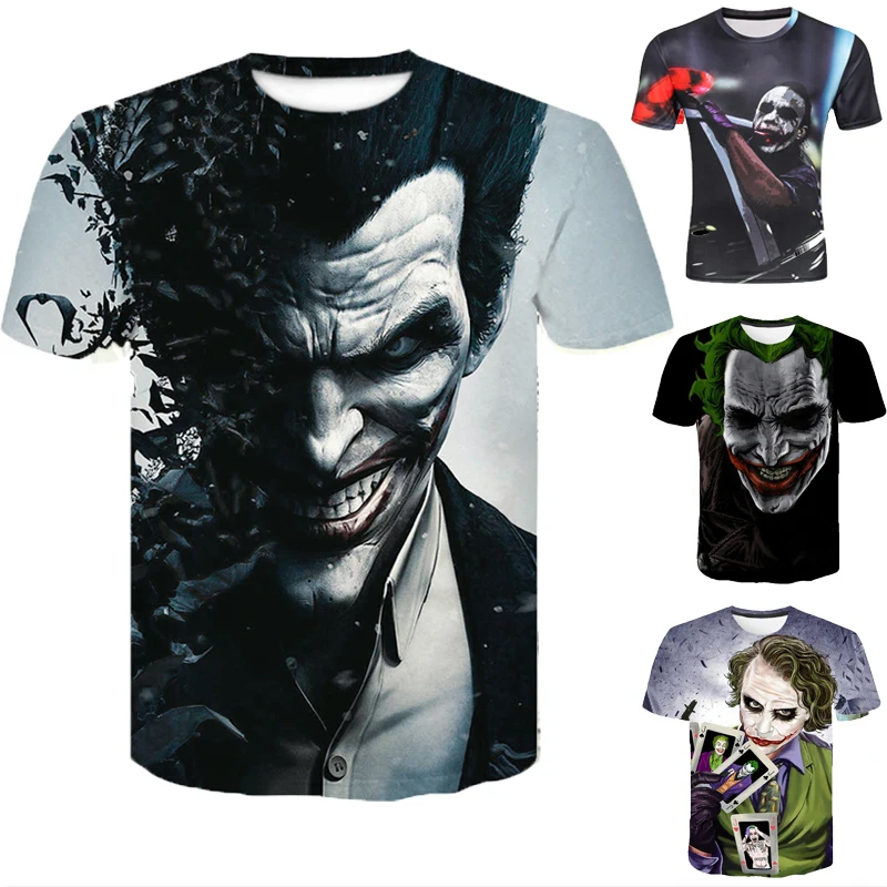Camiseta Del Joker 3d Para Hombre,Camisetas De Moda De Hip-hop,Camisetas  Holgadas De Marca,Ropa Fresca,Camisetas Lisas Del Joker Personalizadas -  Buy Joker T Camisa,De Moda Hip Hop Camisetas,Camisetas Lisas De Product on  Alibaba.com