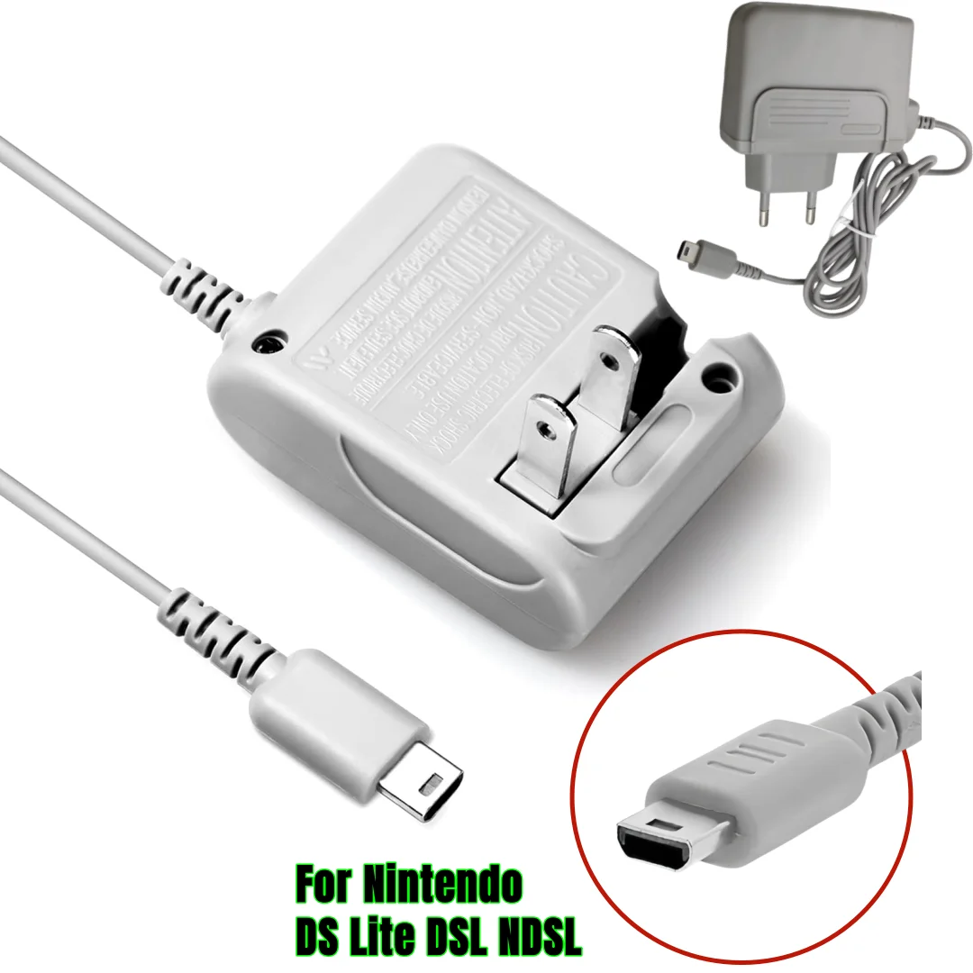Wall Charger Power Supply Home Travel AC Adapter for Nintendo NDS