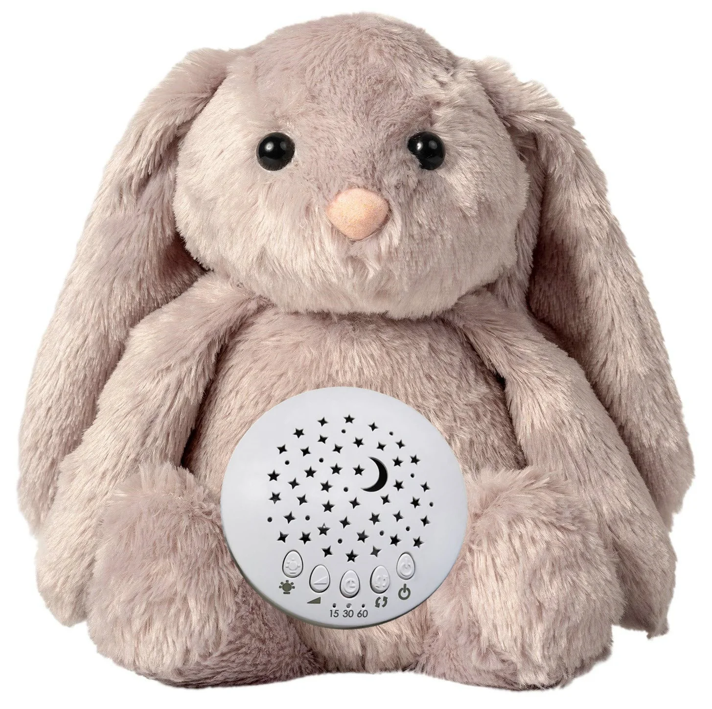 Baby Sound Machine and Night Light Projector  Shusher  Lullabies and White Noise Soother Portable Sleep Aid Toy Nursery Decor