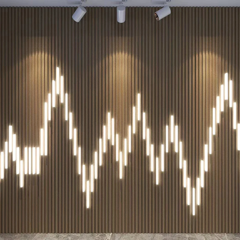 WPC Wood Interior Decoration Fluted Wall Panels - Durable & Stylish