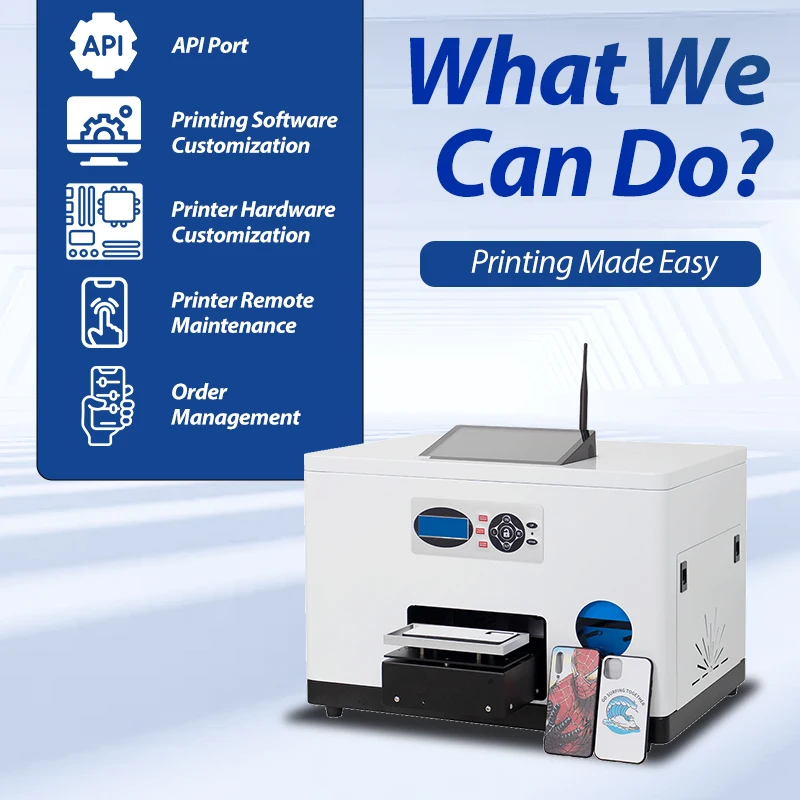 Refinecolor Phone Case Printer Mobile APP Smart Wireless UV Mobile Cover Printing Machine Small Business for Phone Shop Refinecolor Phone Case Printer Mobile APP Smart Wireless UV Mobile Cover Printing Machine Small Business for Phone Shop