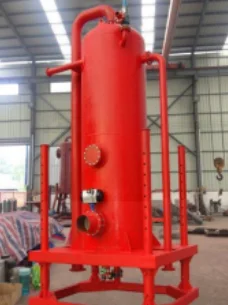 Drilling Solid Fluid Liquid-gas Separator / Liquid Gas Mud Separator ...