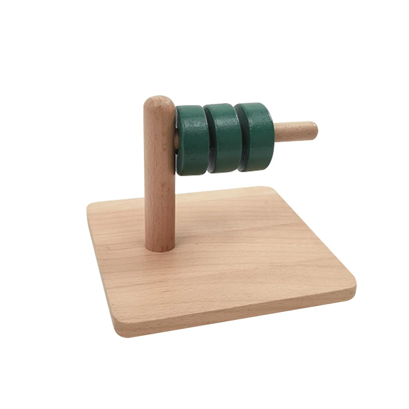 horizontal dowel toy