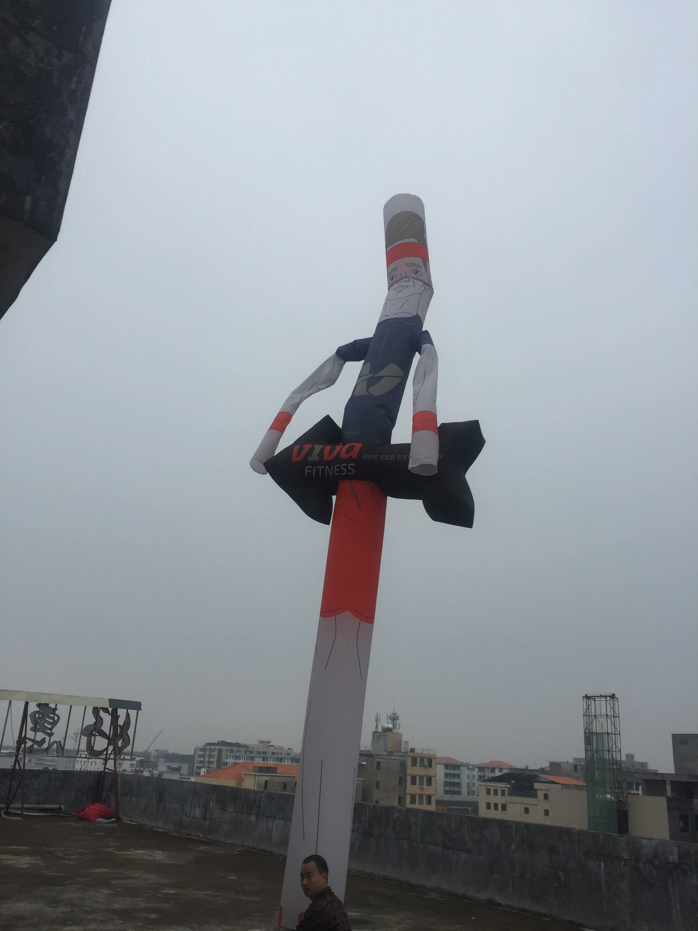 Custom Design Advertising Inflatable Waving Hand air Dancer with Blower/inflatable air Dancer Cook
