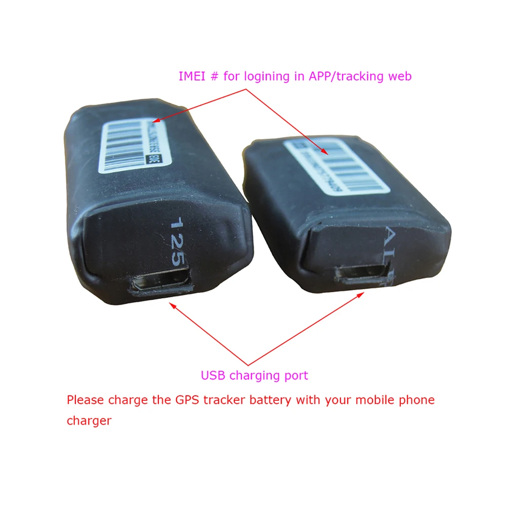  Smallest World D3 Mini GPS Tracker GSM LBS Seguimiento