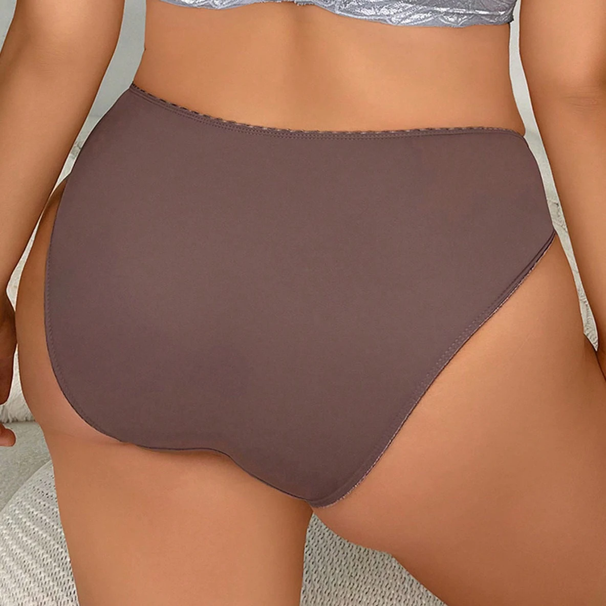 Ladymate OEM/ODM Calcinhas De Renda Sexy Para Mujer Plus Size Lace Underwear Panty Ropa Interior De Encaje Woman Plus Size Panty