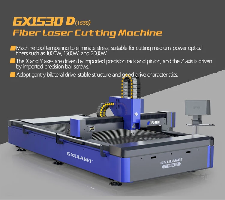 Wholesale Price 1000W 2000W CNC RouterFiber Laser Cutting Machine