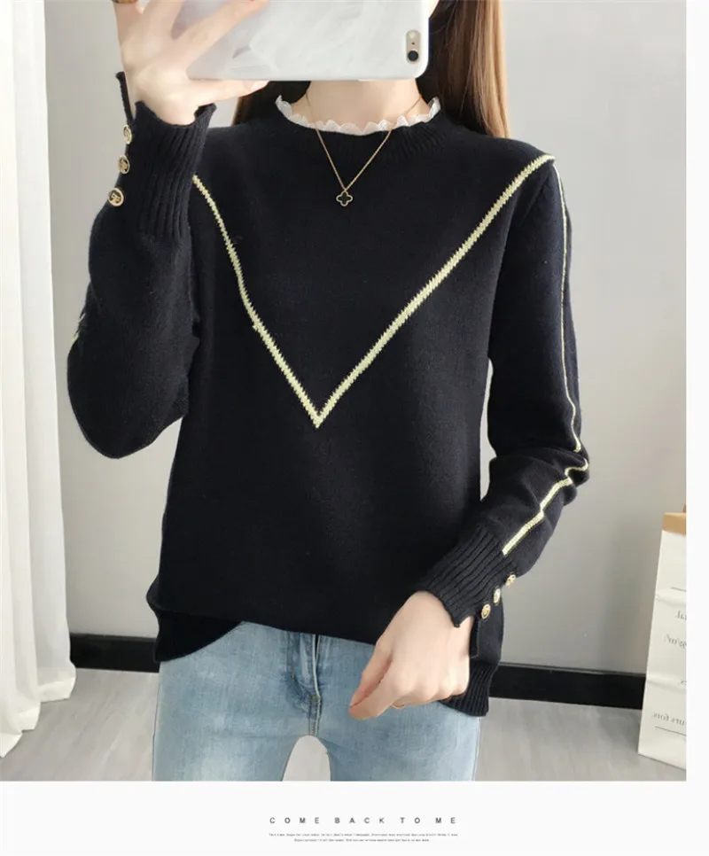 Turtleneck Sweater Women 2022 Autumn Winter Long Sleeve Pullovers Sweaters Female Knitted Tops Jumper Ladies Casual