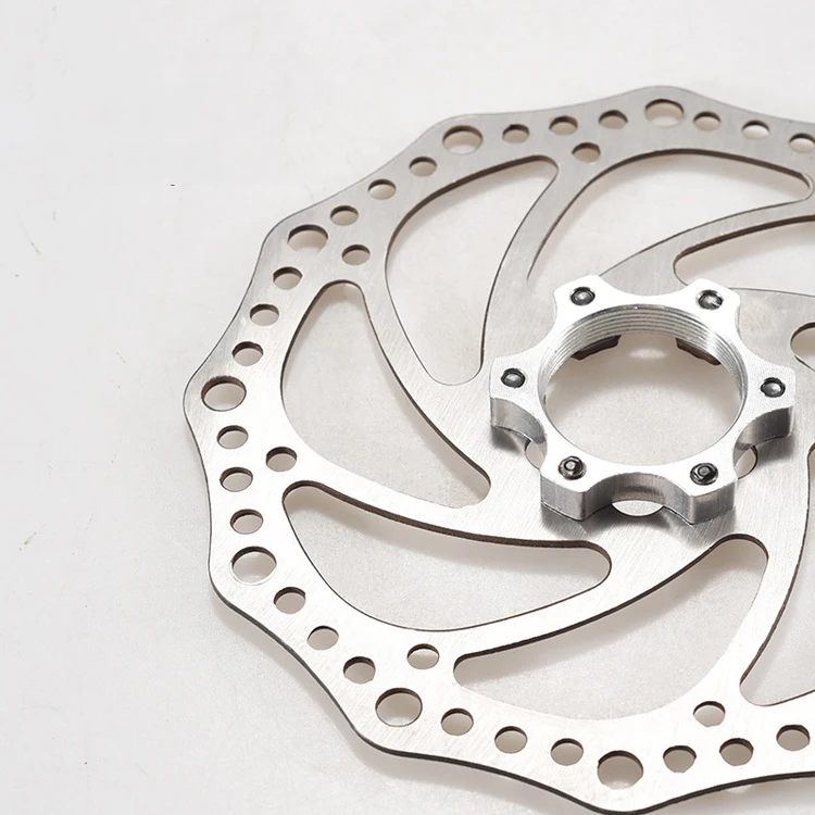 Rotor de frein à disque de vélo 140 mm – Disque de frein de vélo en acier inoxydable avec 6 boulons for vélos de route et de montagne, 1 pièce(Black Rotor de frein à disque de vélo 140 mm – Disque de frein de vélo en acier inoxydable avec 6 boulons for vélos de route et de montagne, 1 pièce(Black