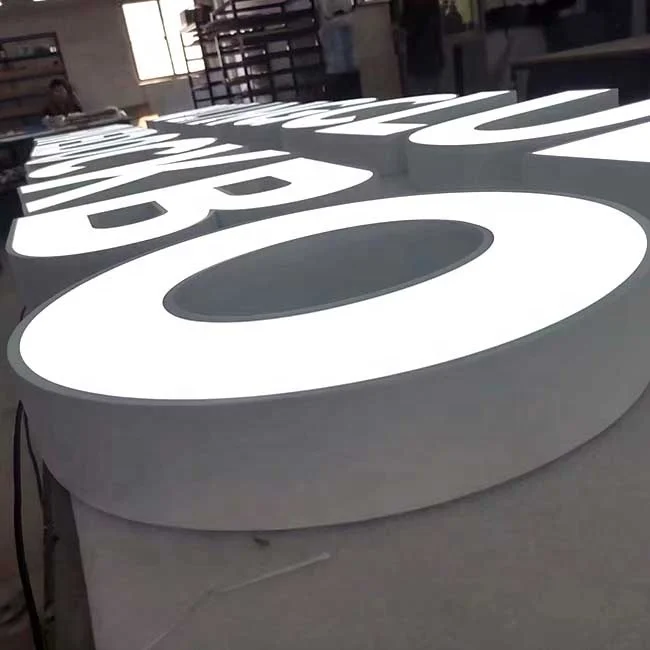 Easy Installation LED Powder Coated Aluminum Returns Channel Letters
