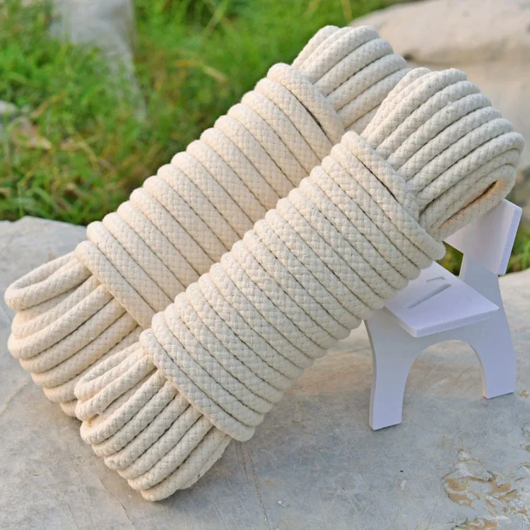 High-value Core-spun Cotton Rope Clothesline Quilt Rope Curtain Binding  Rope Thick Flagpole Fine Weaving - Buy Climbing Rope,Clothesline,Binding  Rope