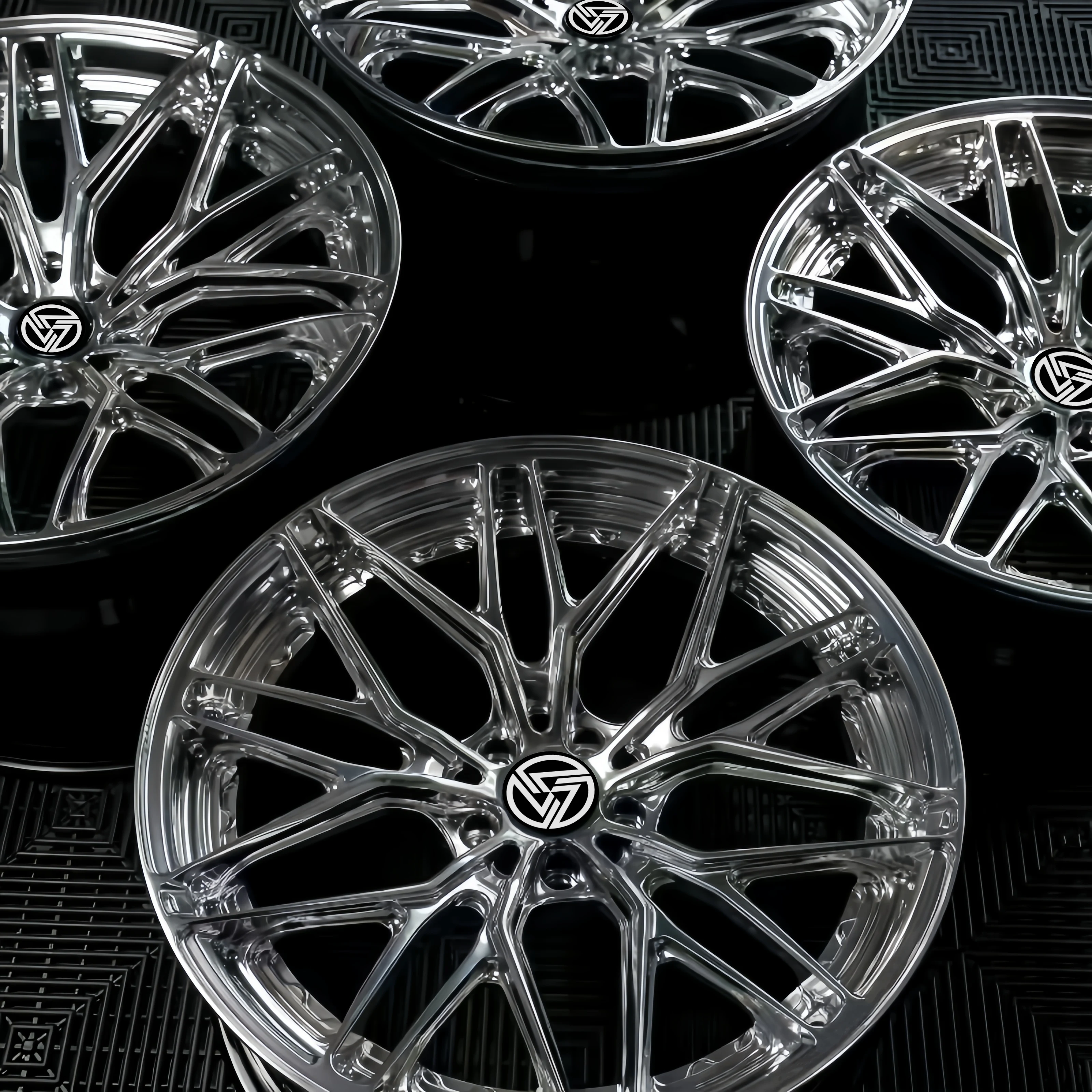 XL Custom Deep Concave Design 5x112/114.3/120 19 - 22Inch 1/2 Piece Rims Racing Car Forged Wheels for Luxury Car - Image 2