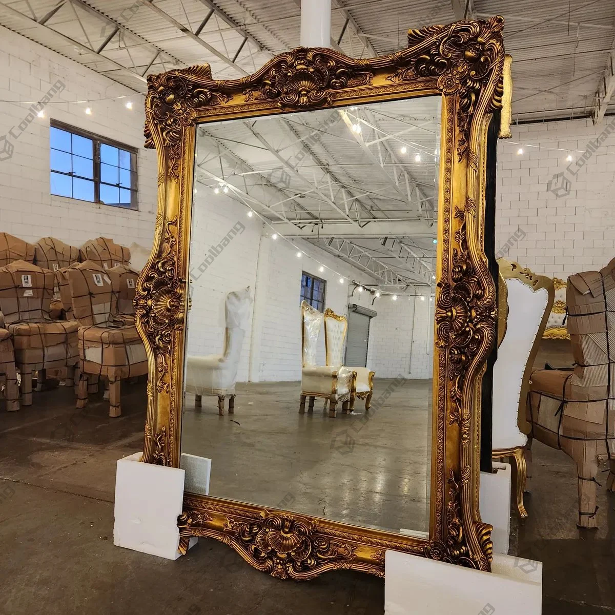Ornate Luxury Baroque Wooden Extra Large Interior Vintage Classic Frame
