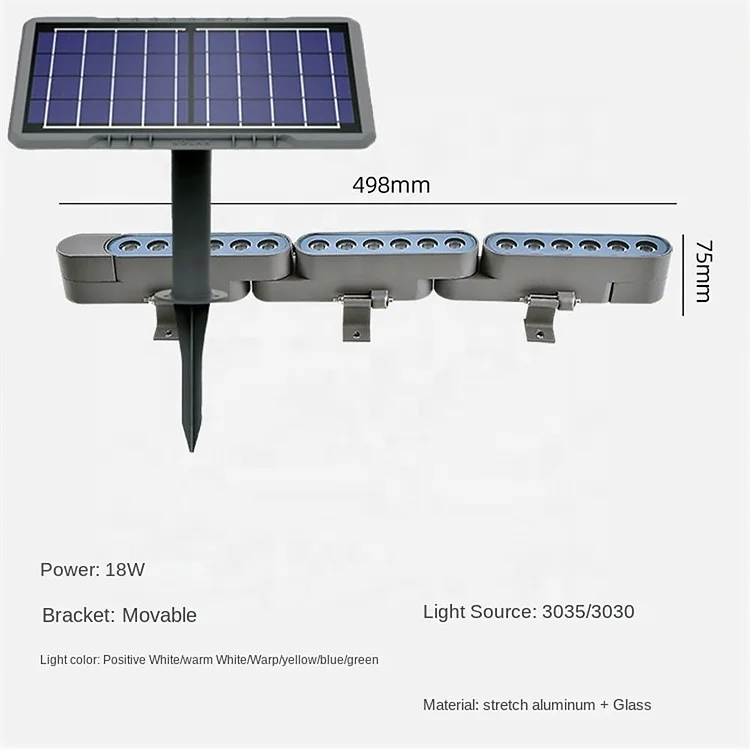 Verbindbare LED-Solar-Faltbare Baumbeleuchtung, Wasserdichte Aluminium-Gartenpalmenring-Leuchte mit IP66-Schutzklasse für Landschaftsgestaltung| Alibaba.com