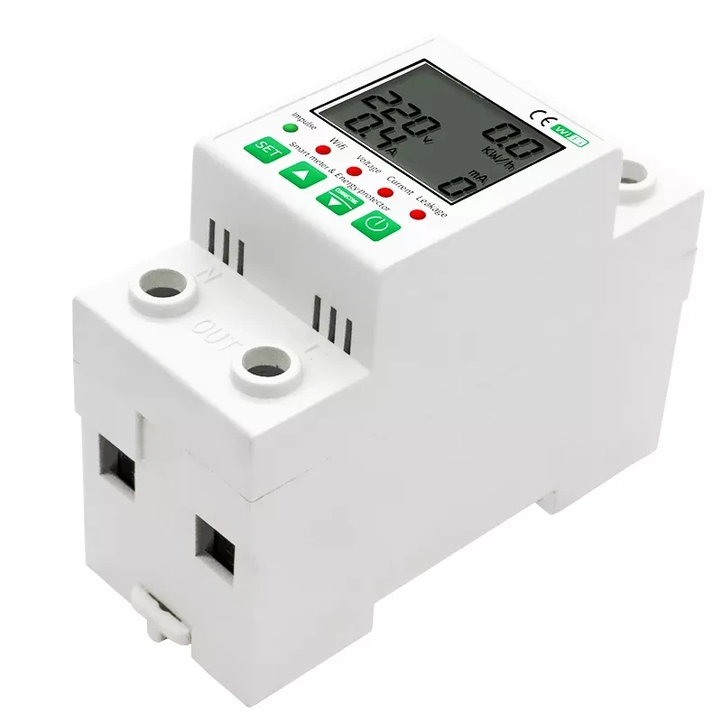 ST181 Digital Clamp Meter DC/AC Current 4000 Counts Multimeter Ammeter Voltage Tester Car Amp Hz Capacitance NCV Ohm Test