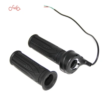 12V Electric Heated Grips Motorcycle Cuffs Hot Wire Grip Heated Handles for Racer Thermostat Throttle Handlebar