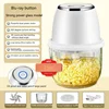 White - 350ML glass+6 blade knife