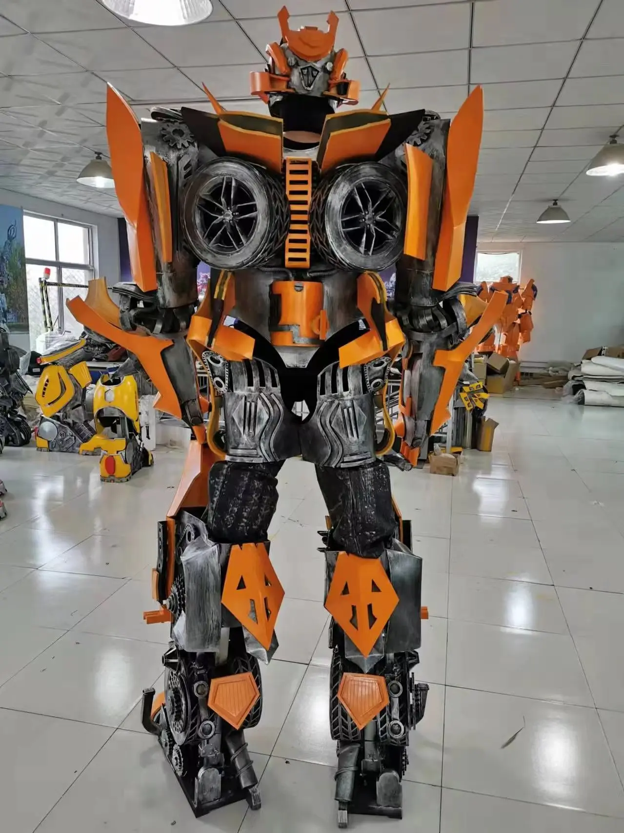 ジャイアントロボットコスチュームラージサイズメガトロン2.6M8