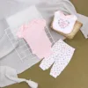 Vêtements bébé coquillage rose maman