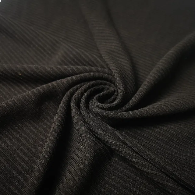 Regenerated Cellulose Tencel Fabric Knitted Lenzing Rib Plain Tencel