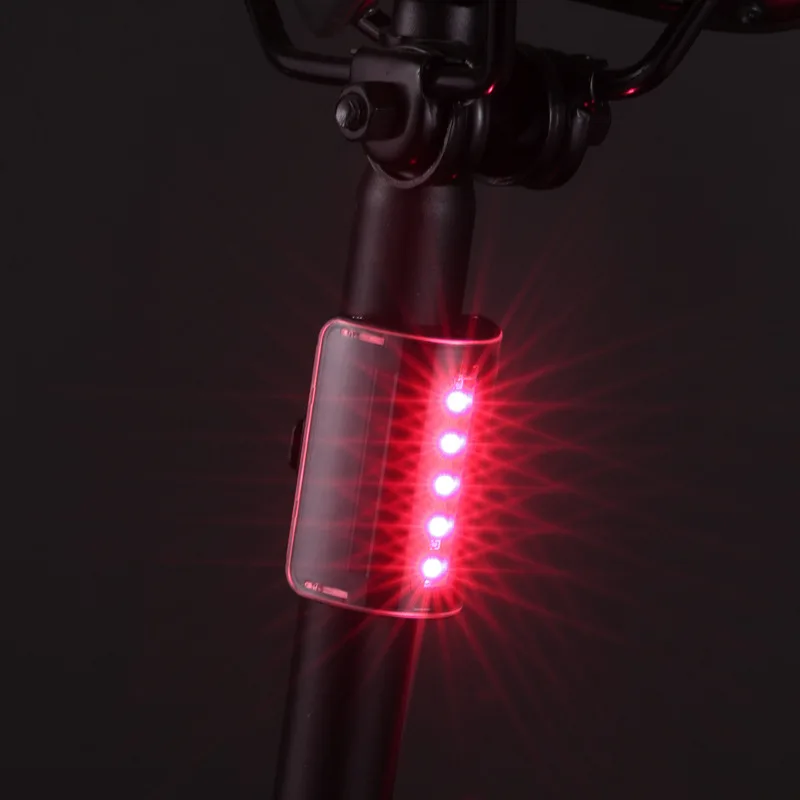 Smart Bicycle Accessories Touch Bike Taillight Rainproof Usb