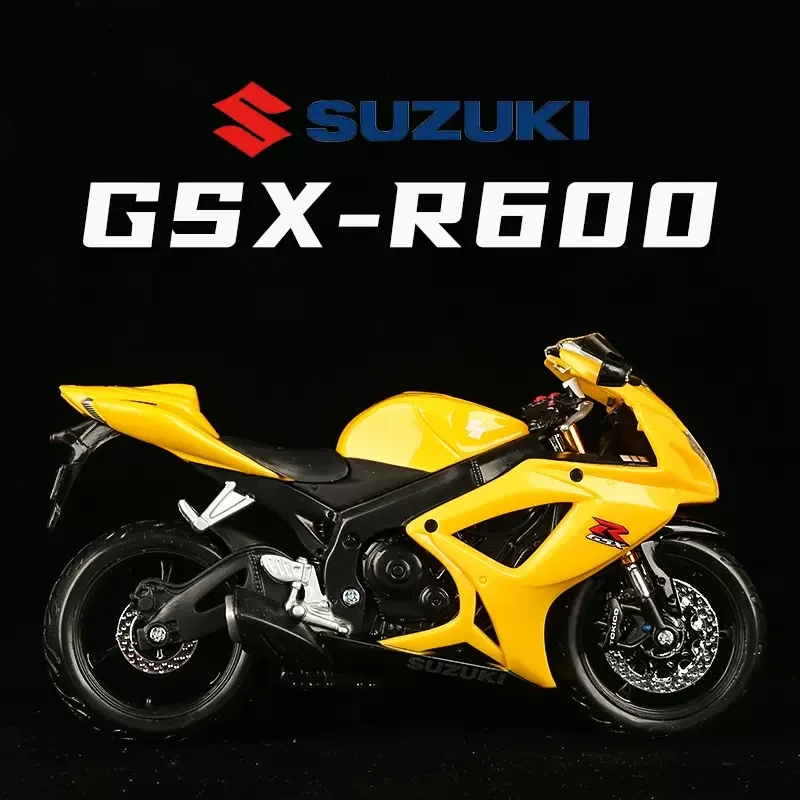 Maisto Suzuki GSX-R600 1:12 Diecast Motorcycle Model