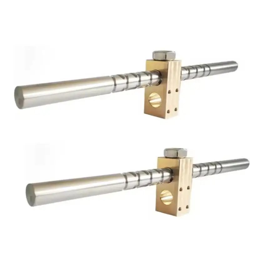 10x10-100-300 Anti-corrosion Stainless Steel Nut Block Self-Reversing Screw for Spooling Winding Equipment