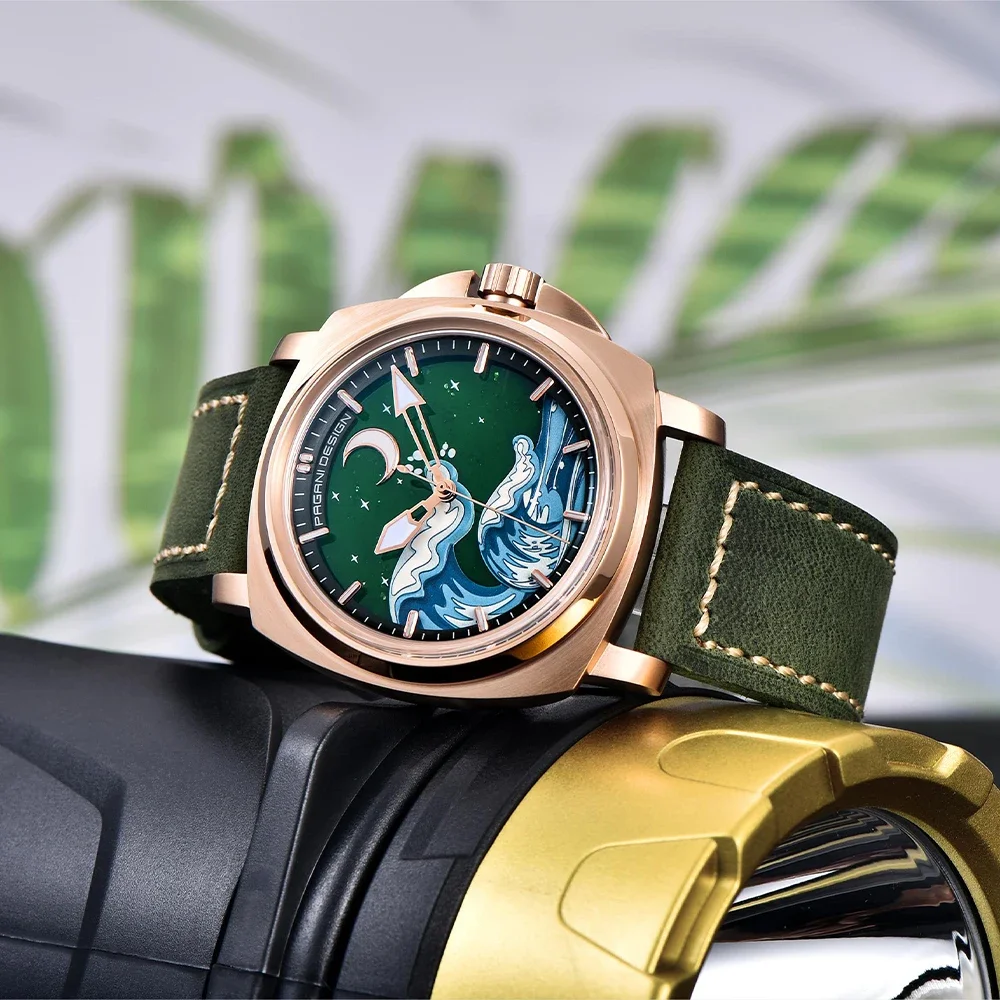 TMI NH35A Pagani Design Men's Mechanical Watch, Waterproof
