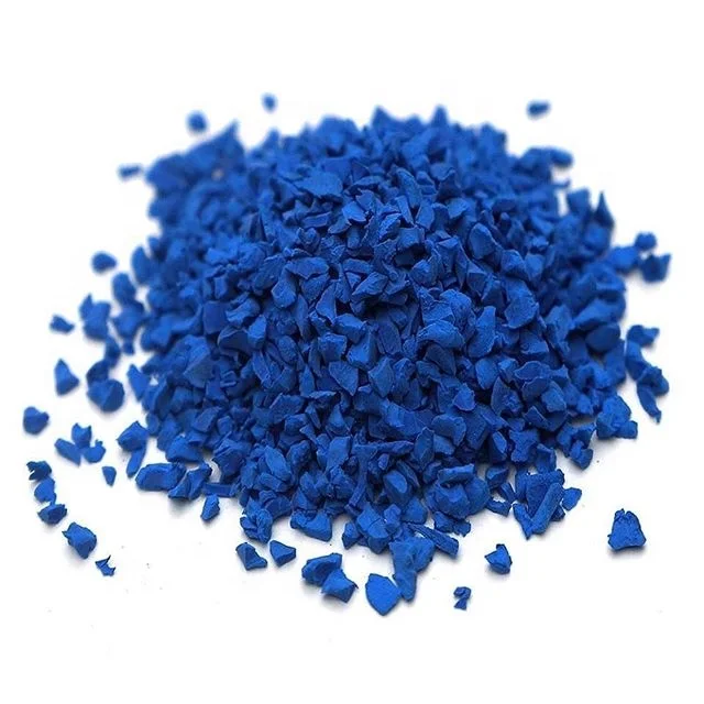 Color Bright and Color Durable Playground Outdoor Rubber Flooring /EPDM Rubber Granules /SBR Crumb Rubber