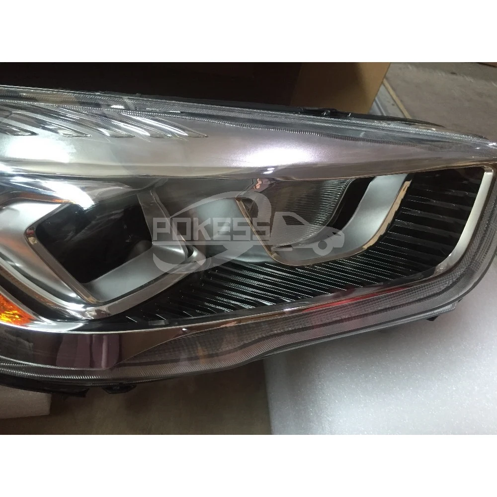 For Ford Kuga 2017 Headlight GV4113W030EE GV4113W030ED Left Black Head... — 5