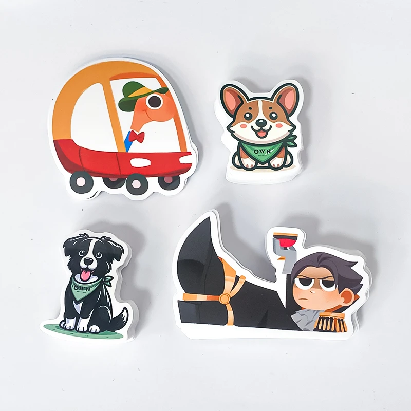 Wholesale Custom Printing Logo Label Sticker Self Adhesive Vinyl Die Cutting Sticker Sheet Waterproof Vinyl Die Cut Sticker