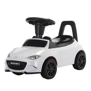 New Style Tolocar Mazda Brand Licensed Ride on Car Kids Toys Silent Four Wheel Painted Color Children Baby Swing