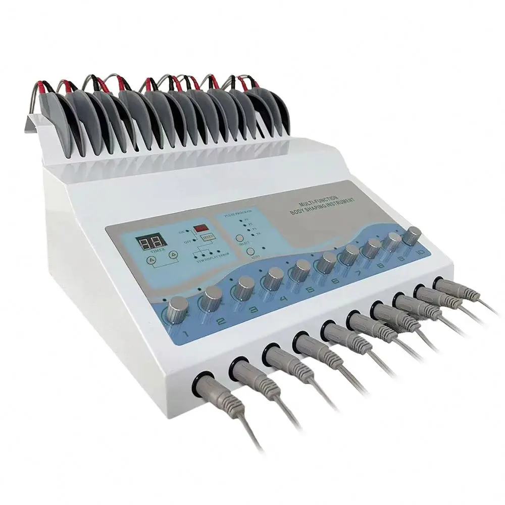 Russian Current EMS Faradic Muscle Stimulation Machine