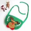 green burp cloth
