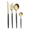 4pcs-black gold