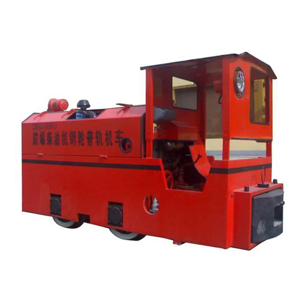 5T Underground Mining Electric Diesel Locomotive