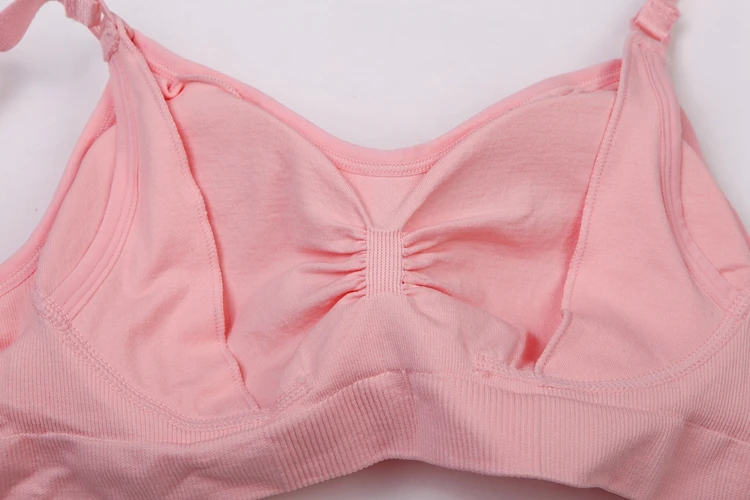 Mommy Breast Feeding Bra Front Opening Cross Wire Free Pregnancy