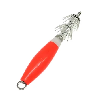 10cm 15g Glow-in-The-Dark Double Wire Metal Octopus Squid Jig Hook Luminous Swim Bait for Saltwater Fish – Metal Jig – view 3