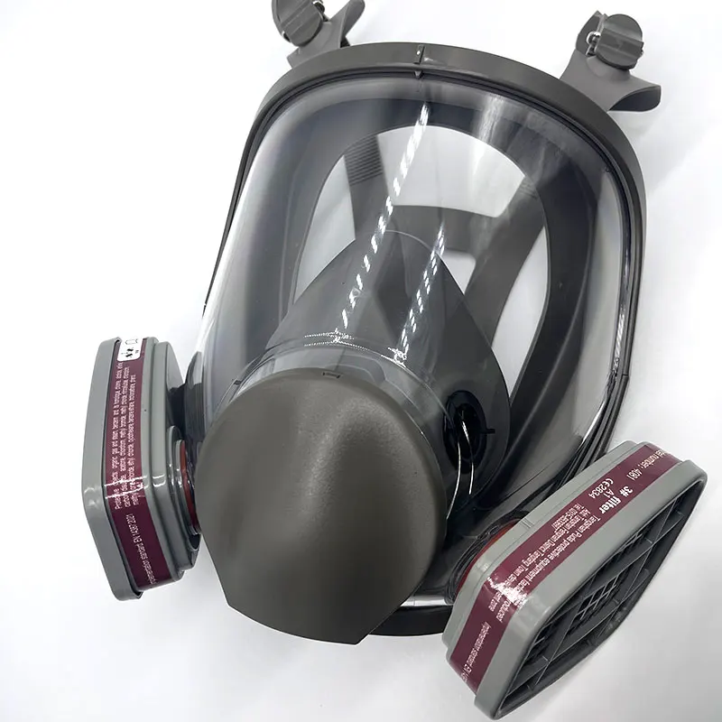 Alibaba.com: Professional Full Face Gas Mask with Air Filter, Dustproof ...