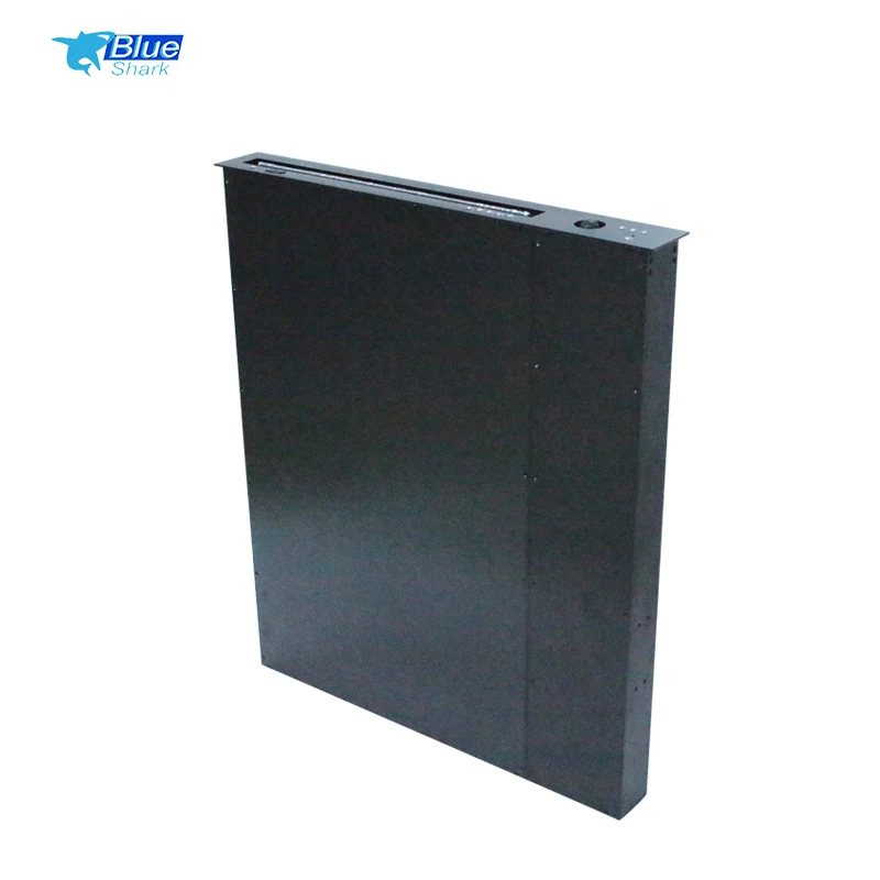 Table Embedded Install Monitor Lift Cabinet Large Screen Monitor Lift Desk with Microphone Monitor Lift Mechanism Compatible PC
