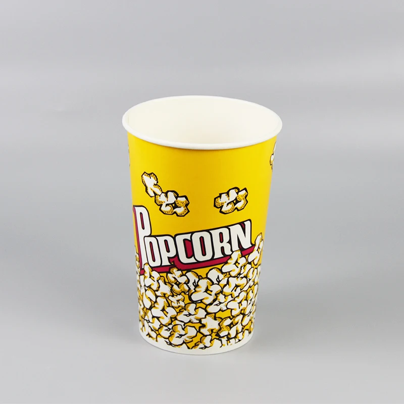 Custom Logo Print 32oz 64oz 85oz 130oz 180oz Paper Popcorn Tub Popcorn